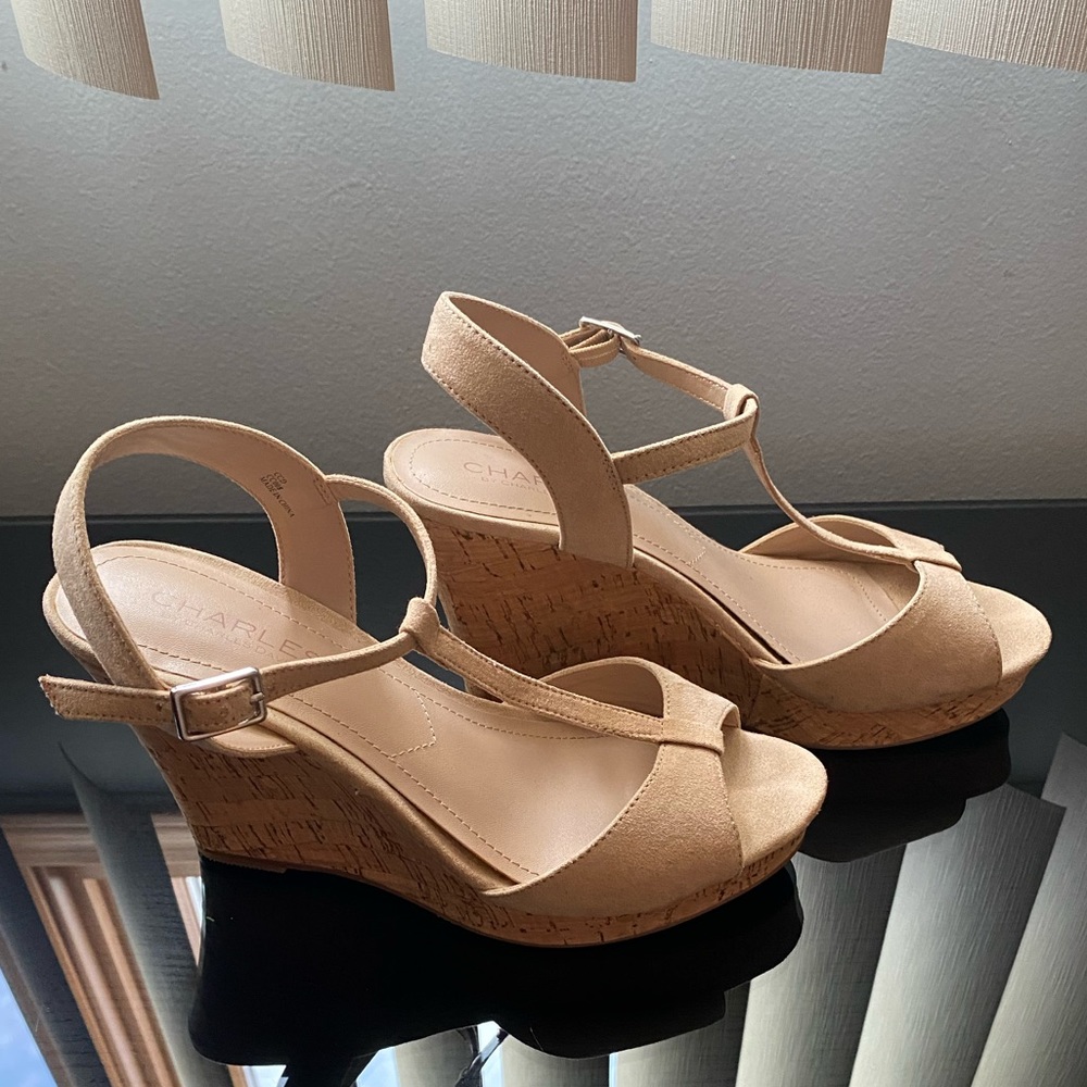 Lambert Cork Wedge Sandal